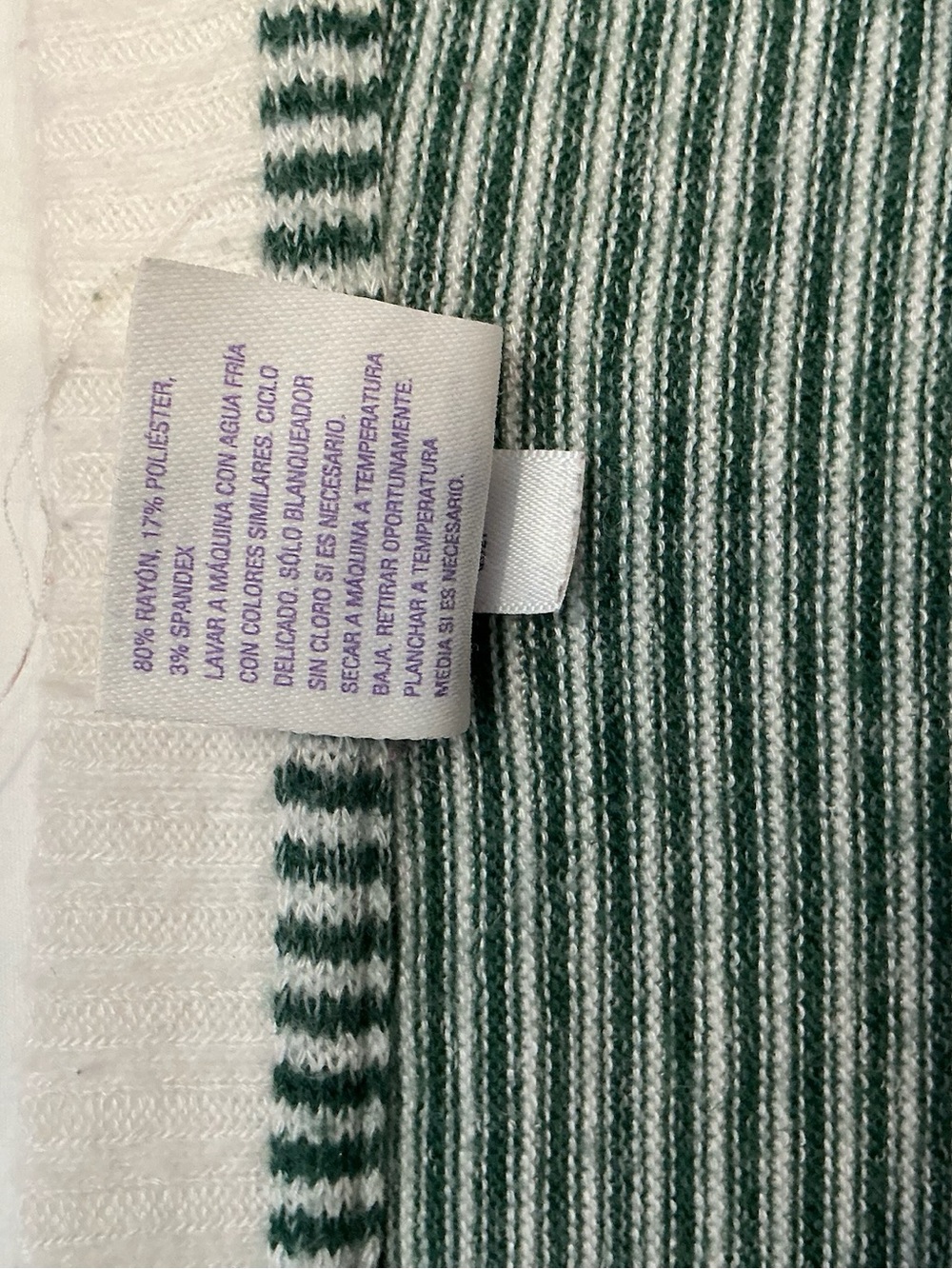stars above Green & White Striped Pajama Set - Top, Joggers & Shorts - Picture 5 of 5